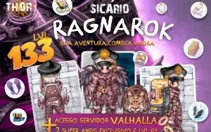 CONTA ULTRA RARA RAGNAROK THOR - Ragnarok Online