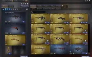 CONTA CF 4*  9 VIPS + MUITAS MN e ARMAS RARAS