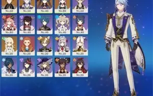 Ayato Ayaka Zhongli Mona
