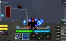Conta Blox Fruits Com Kitsune Max.