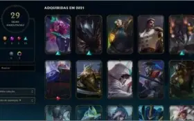 CONTA LOL - Mestre na Season Passada (MMR BOM)