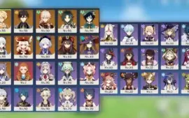 Conta Ar 57 End Game 10 5 Star 3 Armas 5 Star Genshin Impact