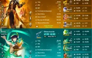 Conta Ar 57 End Game 10 5 Star 3 Armas 5 Star Genshin Impact