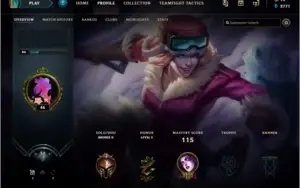 Conta LOL lv46