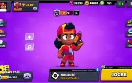 CONTA BRAWL NVL 181 + TODOS OS 51 BRAWLERS