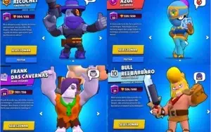 CONTA BRAWL NVL 181 + TODOS OS 51 BRAWLERS