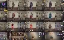 Conta free fire gemada, 2 vezes mestre, 4 meses de uso.