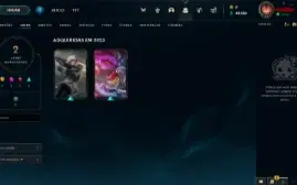 Conta Lol Ferro 4 - Skins Riven, Jinx, Nunu, Akali