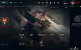 Conta Lol Ferro 4 - Skins Riven, Jinx, Nunu, Akali