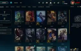 Conta Lol Ferro 4 - Skins Riven, Jinx, Nunu, Akali