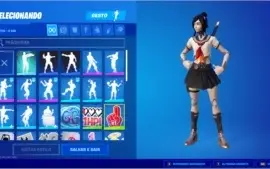 Conta com John Wick, Picareta Minty e outras Skins Raras