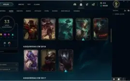 Conta de LoL Season 1 com SKIN da Kayle Juíza
