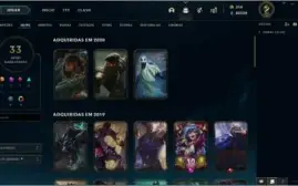 Conta de LoL Season 1 com SKIN da Kayle Juíza