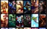 Conta League Of Legends (ouro I S6) 34 Skins (1 Ultimate)
