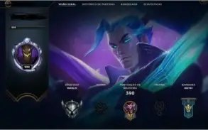 Conta lol +110 champs e 60 skins