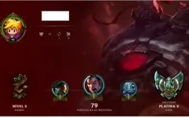 Conta smurf Platina 5
