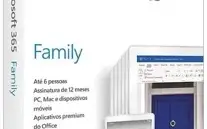 Microsoft 365 Family Plus 1 mês de acesso 