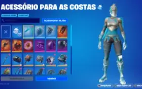 Conta De Fortnite Antiga Com 50 Skins