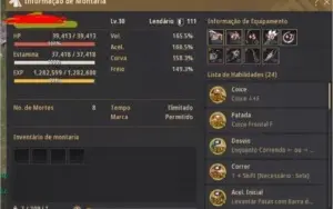 Conta bdo 630GS+ build de Evasão e pot hp infinita