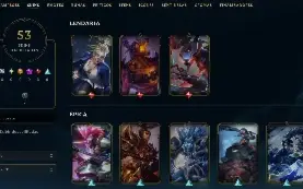 Conta League of Legends Full Acesso - 77 Champs e 53 Skins
