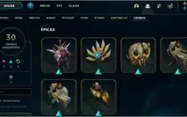 CONTA LEAGUE OF LEGENDS SEASON 2, FULL CHAMPIONS, 348 SKINS+