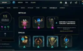 CONTA LEAGUE OF LEGENDS SEASON 2, FULL CHAMPIONS, 348 SKINS+