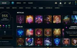 CONTA LEAGUE OF LEGENDS SEASON 2, FULL CHAMPIONS, 348 SKINS+