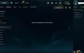 Conta de LOL Nv: 293 e 227 skins