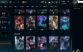 Conta Lol 40 Skins 5 Lendarias 30 Epicas