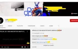 Canal do YouTube