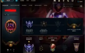 Conta lol DIAMANTE 4 / 16 SKINS * ULTIMATE * MITICA * +