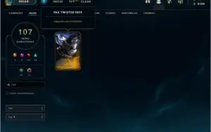 CONTA RARA *** PAX TF & RIVEN CAMPEONATO ORIGINAL