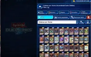 CONTA BLACK WING DUEL LINKS E PERSONAGENS