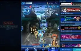 CONTA BLACK WING DUEL LINKS E PERSONAGENS