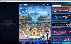 CONTA BLACK WING DUEL LINKS E PERSONAGENS