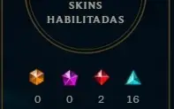 Conta diamante 1 ICONES RAROS ( MMR CHALLENGER/MESTRE )