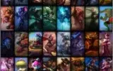 V> LoL 123 Campeões + de 54 skins.