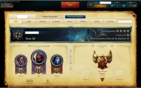 V> LoL 123 Campeões + de 54 skins.