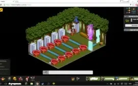 Conta habbo 2011 com 8.8k de conquistas e com jogo da fruta