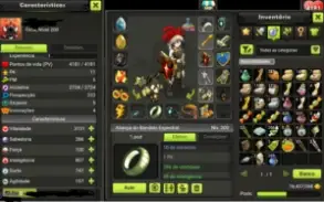 Conta Level 200 Doufus Touch Servidor Pandawo