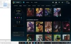 Conta lol diamante 4