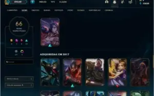 Conta de lol no precinho.