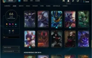 Conta de lol no precinho.
