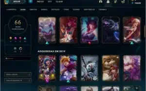 Conta de lol no precinho.