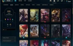 Conta de lol no precinho.