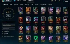 Acc 2012 lv81 2xGold 127 Campeão 49 Skin 174 Icon 42k Essen