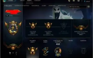 Conta League of Legends - Ouro 3 - com todos os campeões