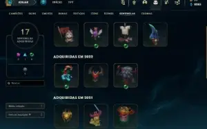 Conta - lol e valorant com skin mais de 1300 reais gastos