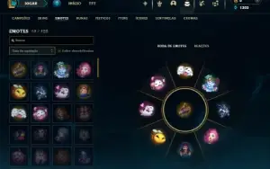 Unranked lv 24 com 25 Champs e 5 Skins + 2 Fragmentos