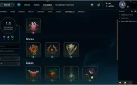 Conta Diamante MMR alto 72 skins, level 221, todos os champs